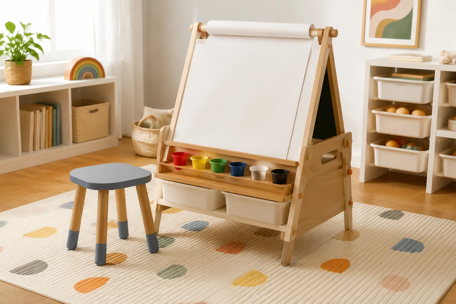 Sovaeli Kids Tabletop Easel Desk - Image 3