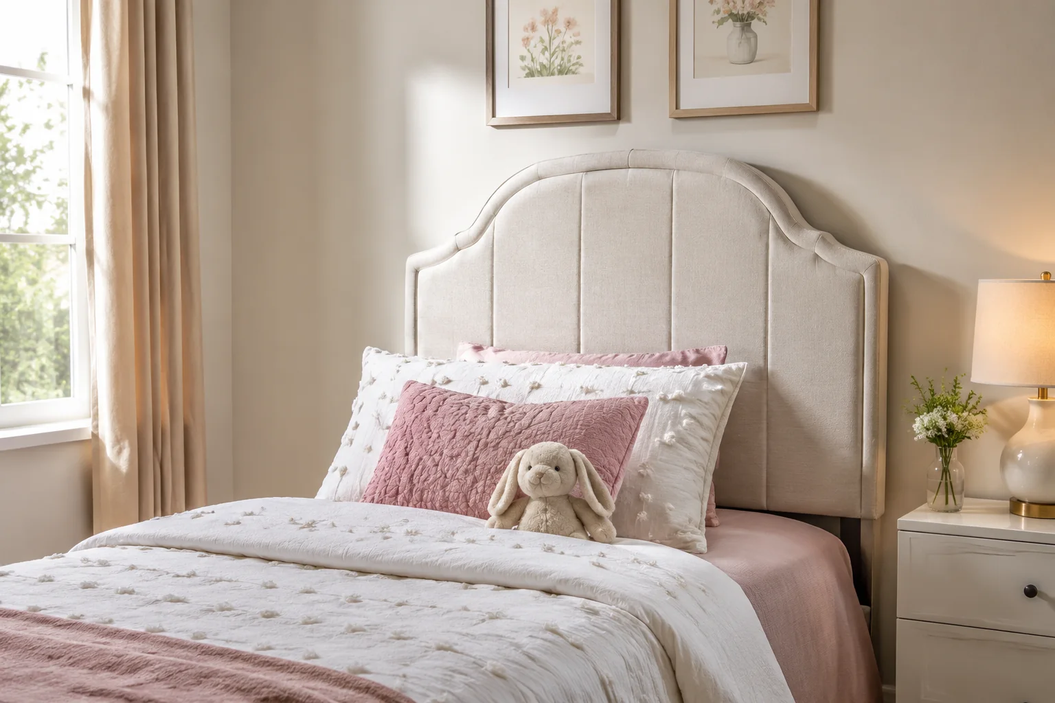 Sovaeli Kids Upholstered Twin Headboard - Image 3