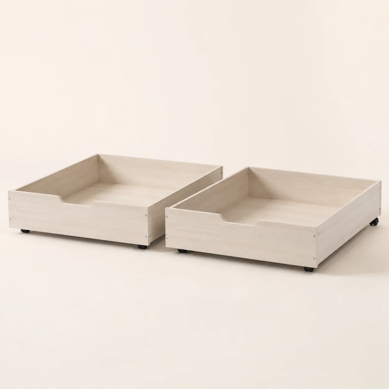 Sovaeli Underbed Rolling Storage Drawer Pair