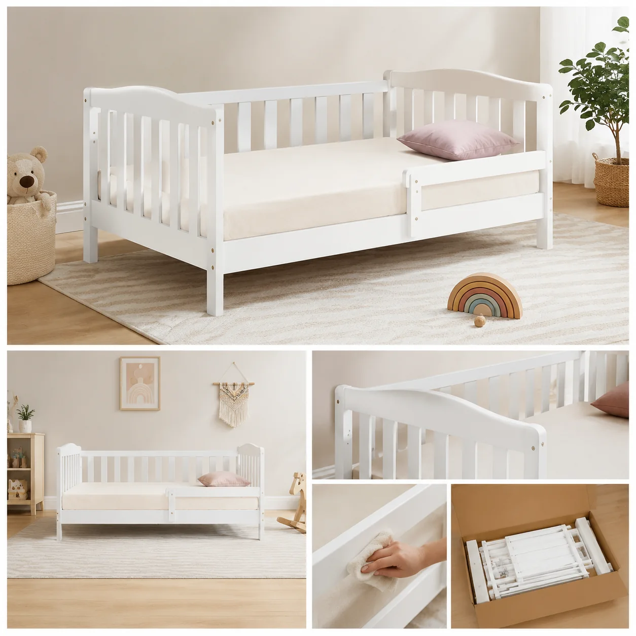Sovaeli Convertible Toddler Daybed Frame - Image 4
