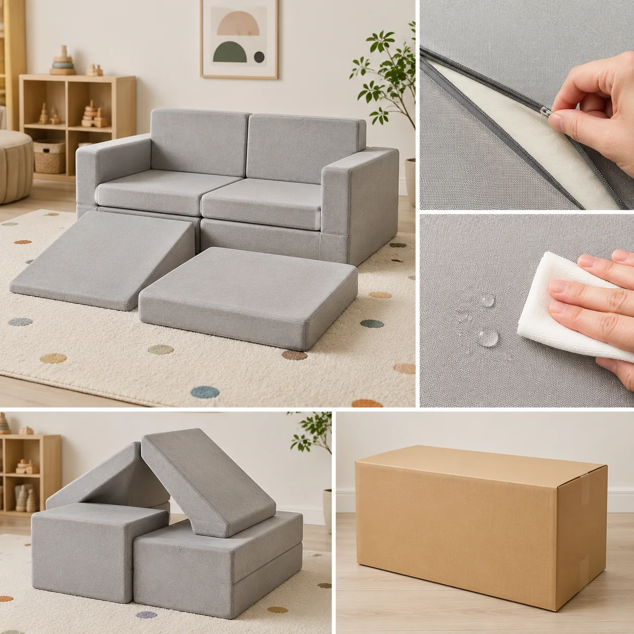 Sovaeli Soft Play Sofa Modular Set - Image 4